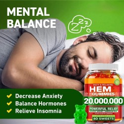 HEM Gummies: Helping Soothe Psychological Balance and Reduce Anxiety