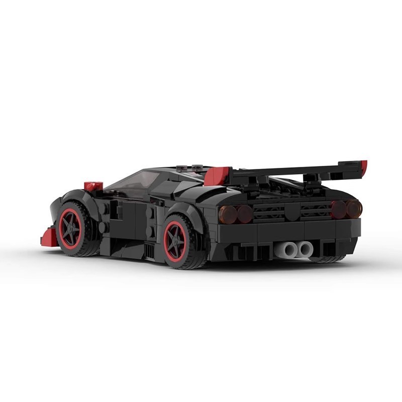 8 Grid Car Super Running GT Puzzle Assembled Building Block Toys