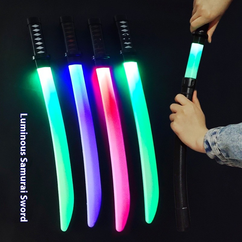 Children's Small Size Luminous Samurai Sword Toy