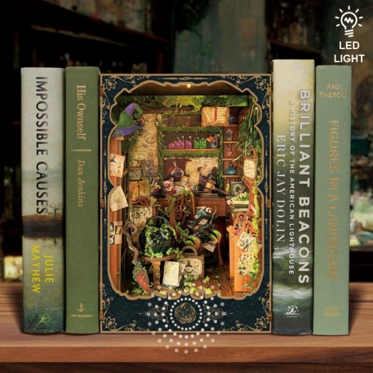 Three-dimensional Hand-assembled Book Stand Desktop Decoration