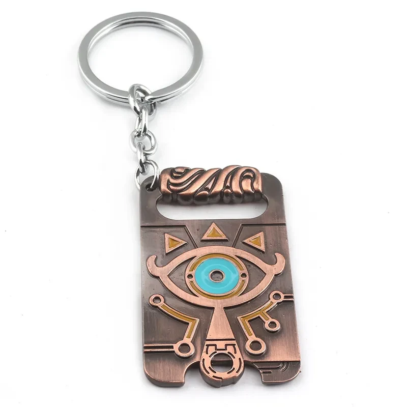 Metal pendant keychain