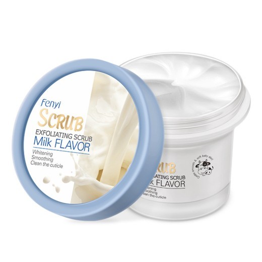 English packaging Fenyi Milk Scrub 100g