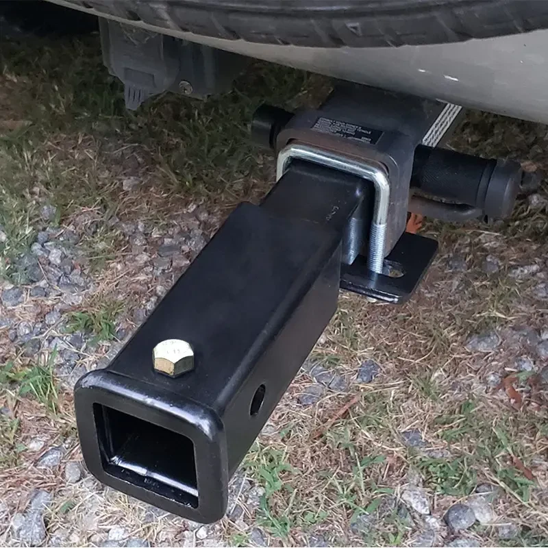 1 Steel Trailer Bar Extension Receiver, Universal Trailer Hitch Extender