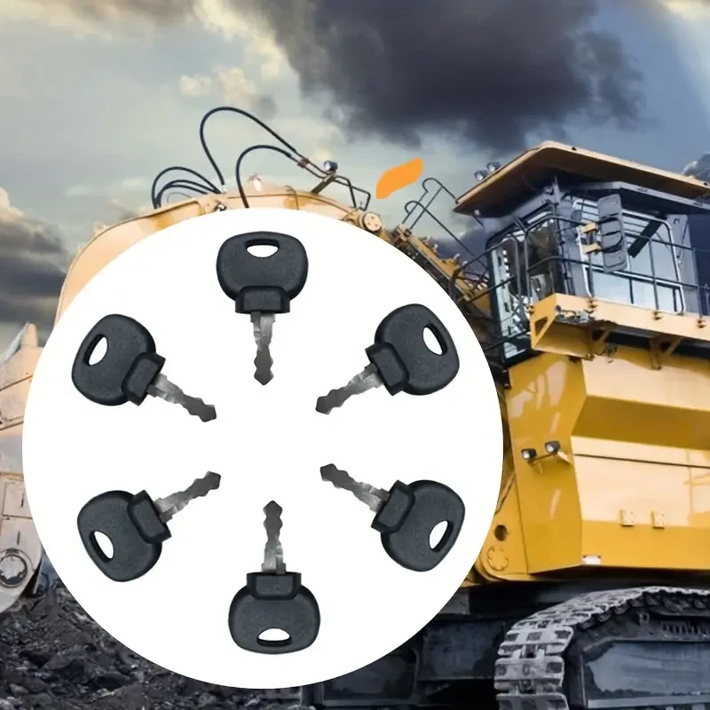 8pcs Heavy Equipment Key Set for Bomag Rollers & Compactors