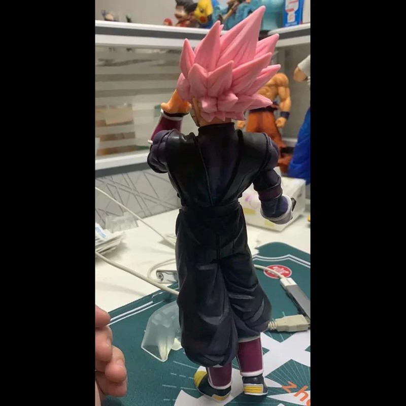 Super Dragon Ball Heroes Figure Zamasu Black Goku 25cm PVC Action Figure