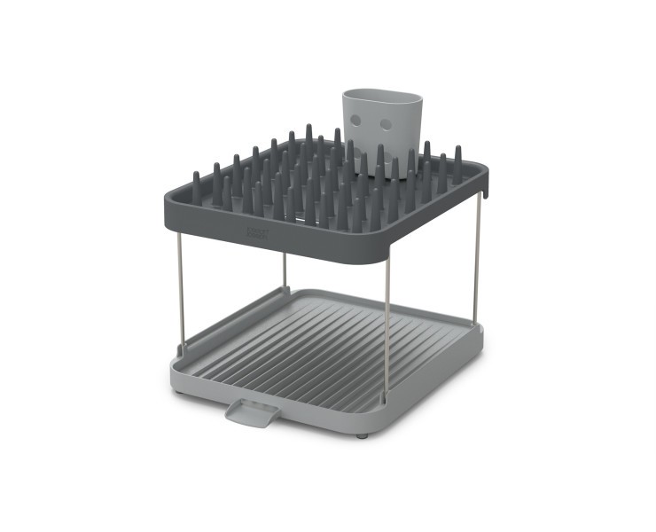 2-tier Dish Rack - Grey - Joseph Joseph Duo