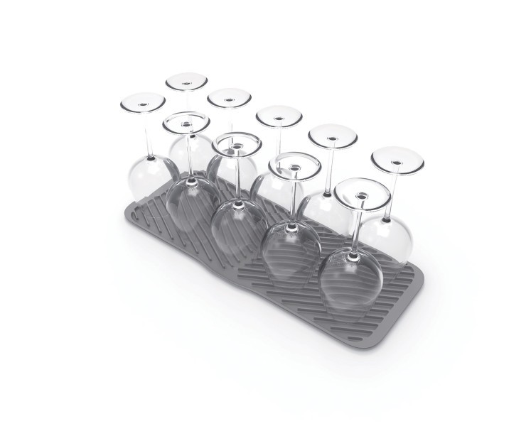 Foldable Draining Mat (Grey) - Joseph Joseph Duo