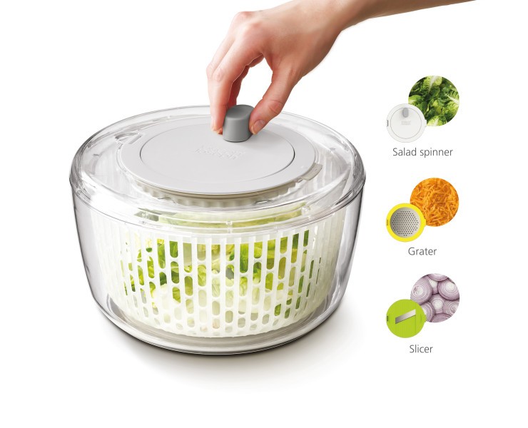 3pc Salad Preparation Set (Mcolor) - Joseph Joseph Duo