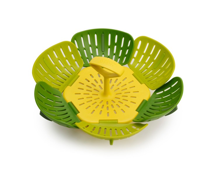 Folding Steamer Basket (Green) - Joseph Joseph Duo