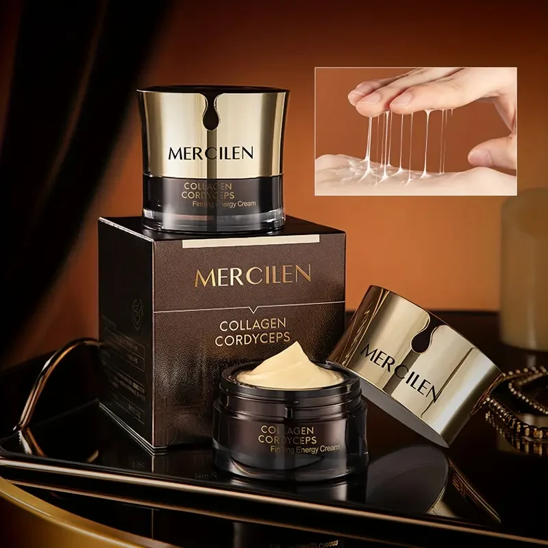 MERCILEN Collagen Hyaluronic Acid Nicotinamide Plant-Based Squalane Moisturizing Gel Cream