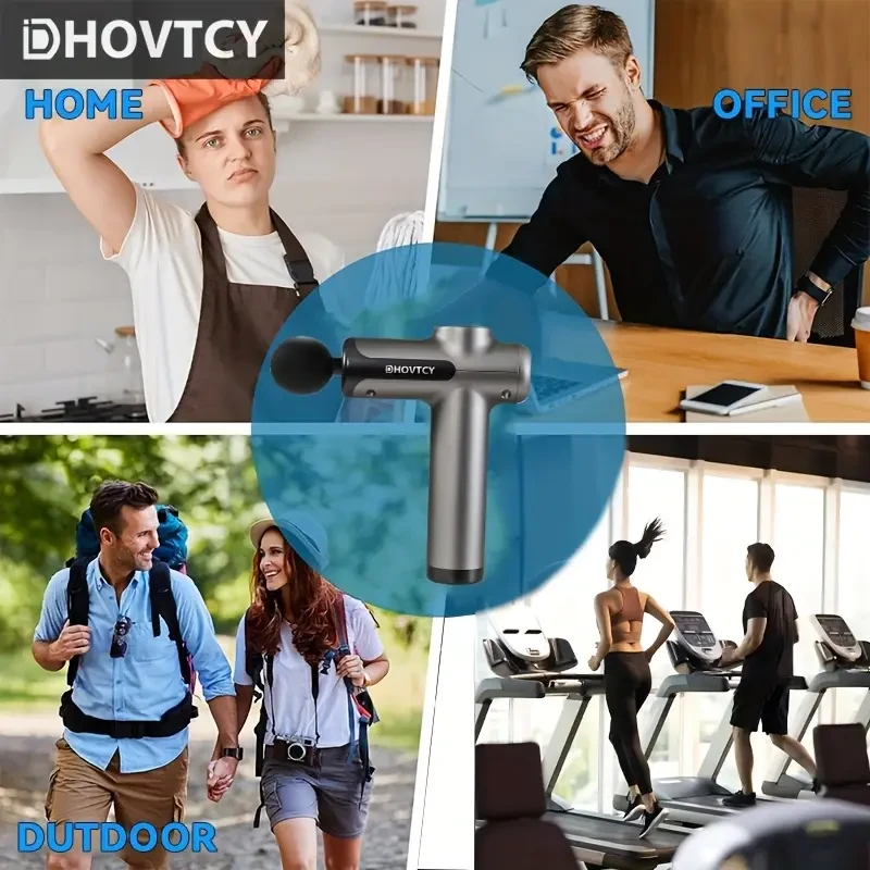 Dhovtcy Next-Gen Wireless Massage Gun with Smart LED Display