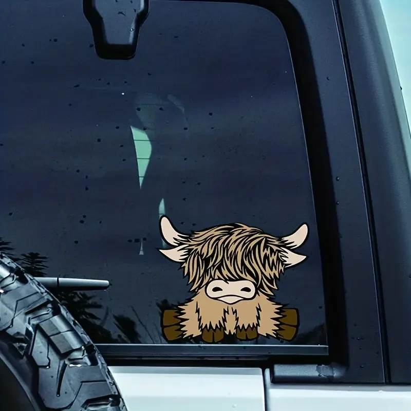 Cow Car Sticker