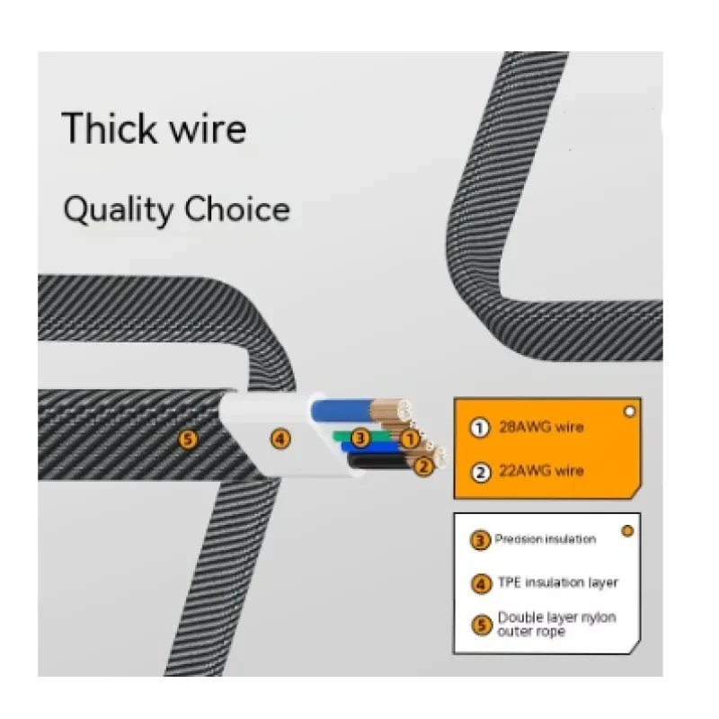 Four-in-one Fast Charge Data Cable
