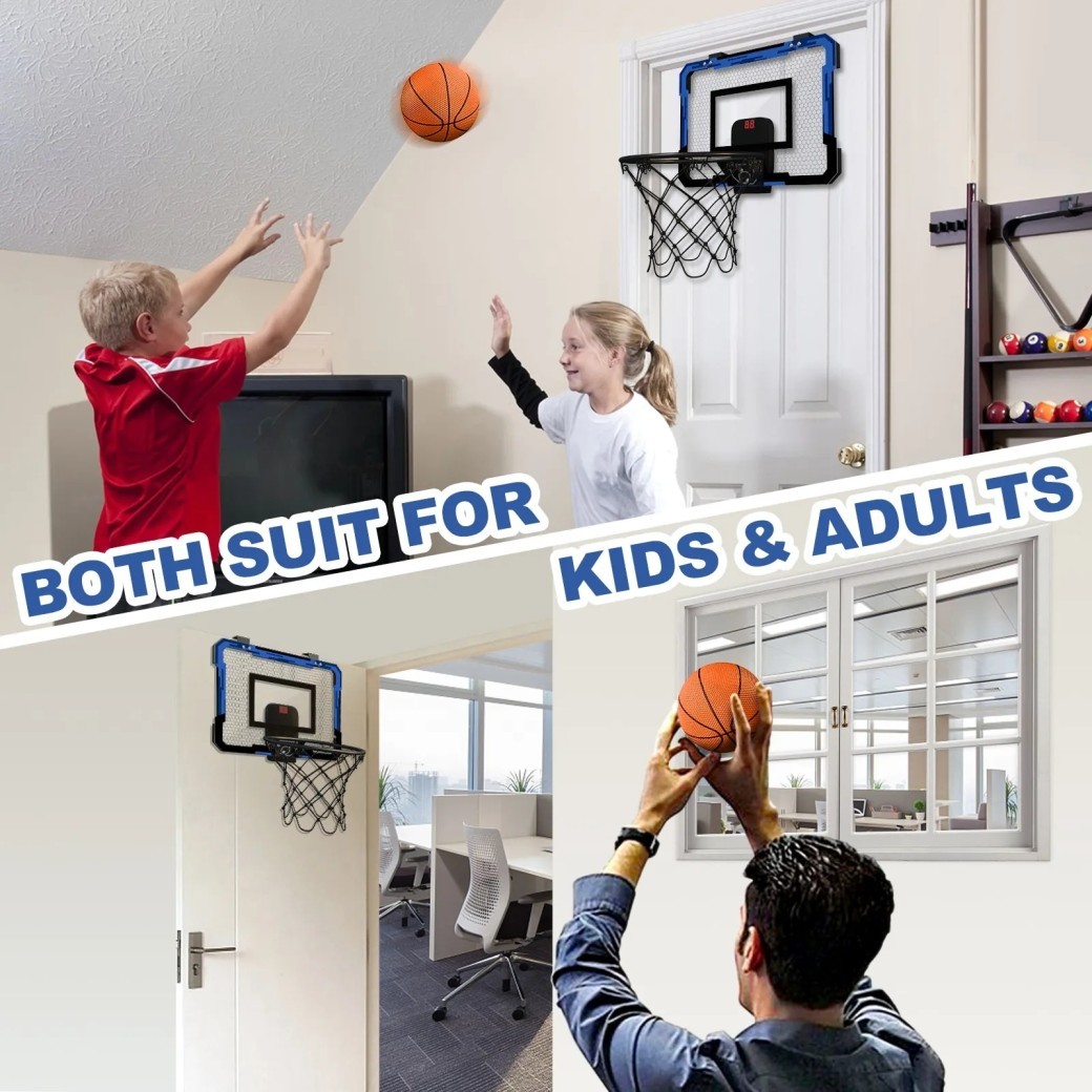 Indoor Dunk Basketball Hoop Shooting Toy