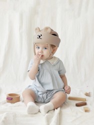 Baby Infant Toddler No Bumps Safety Helmet