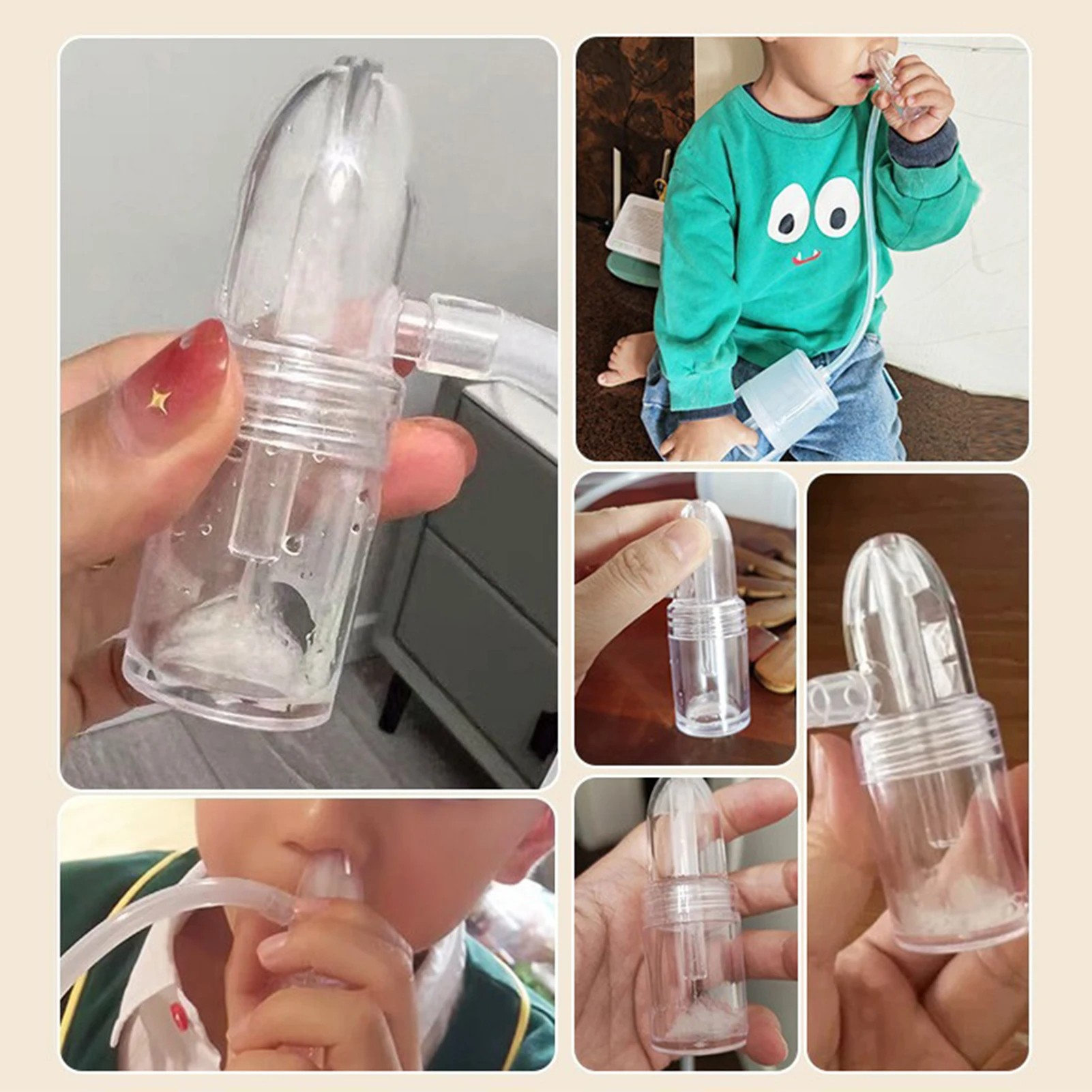 Baby Nasal Aspirator  Safe and Effective Snot Removal for Babies
