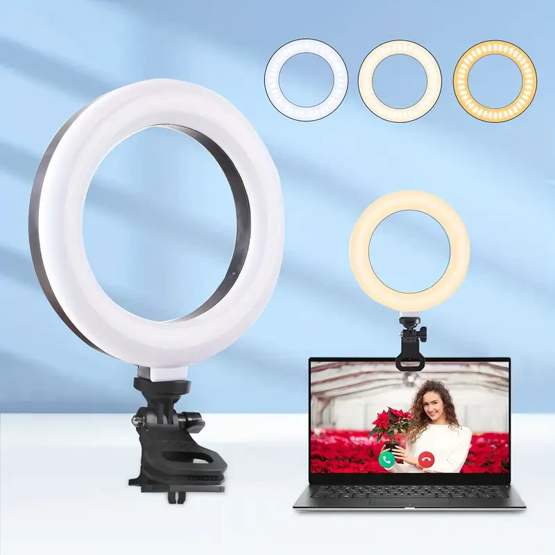 ZOMEI 6-inch Dimmable LED Selfie Ring Light