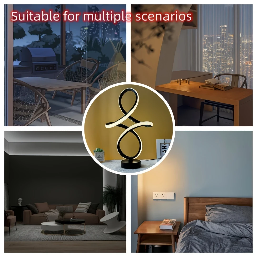 Adjustable LED Desk Lamp with 3 Color Modes