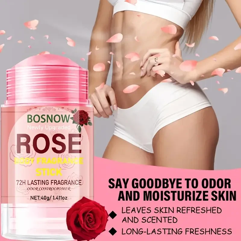Rose & Pomegranate Body Fragrance Stick