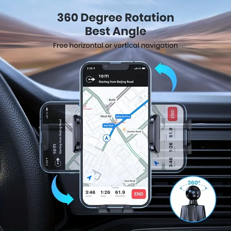 TOPK D40-S Car Phone Holder Mount