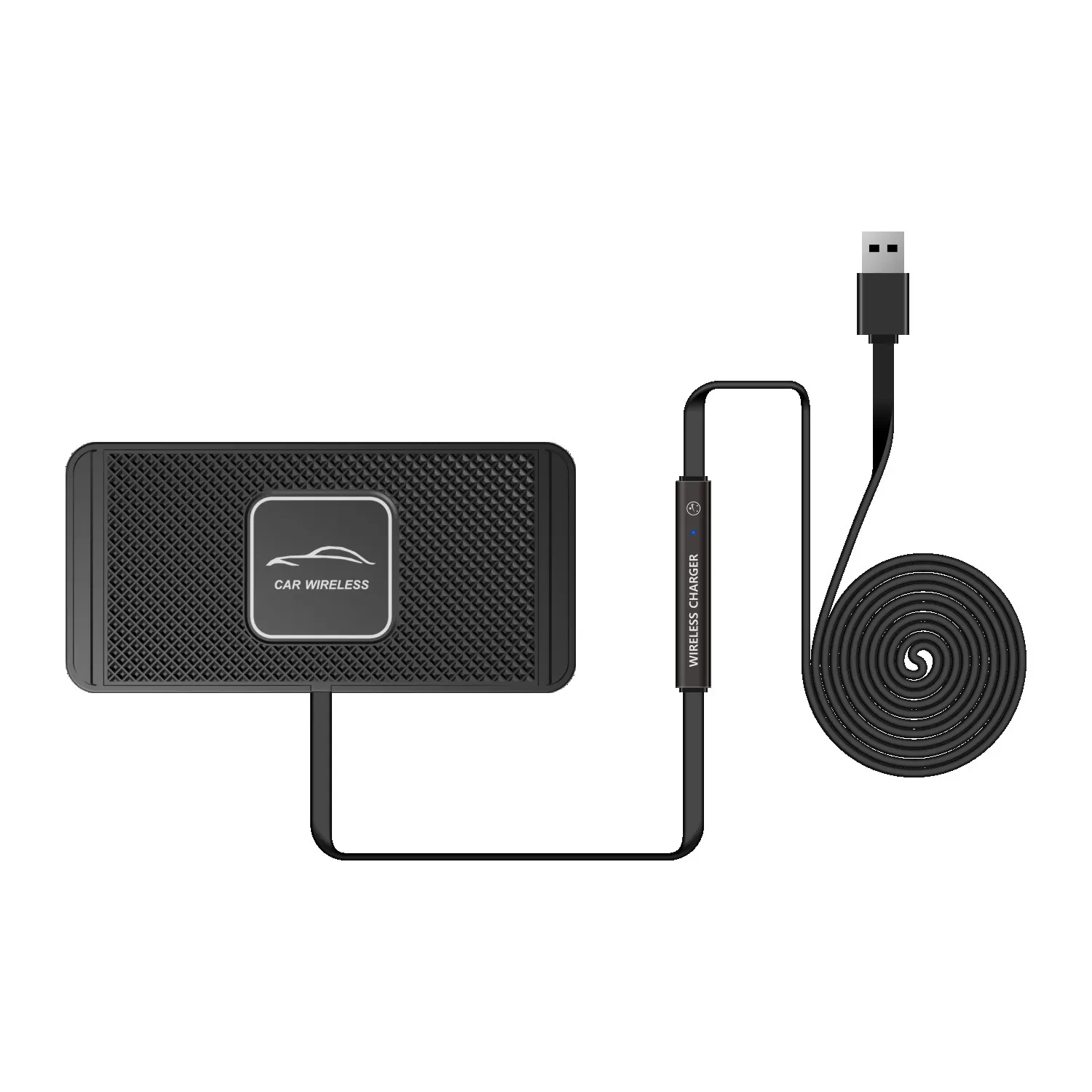 Wireless Charger Car Anti-skid Pad C1 For Apple Huawei Samsung