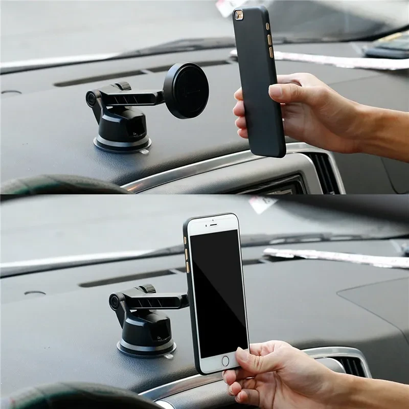 Mobile Phone Suction Cup Bracket Instrument Panel Car Magnet Bracket