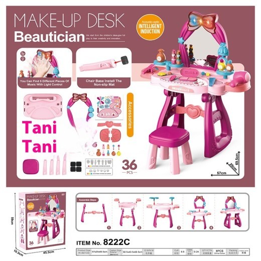 Girls Playing House Children's Makeup Dressing Table Toys