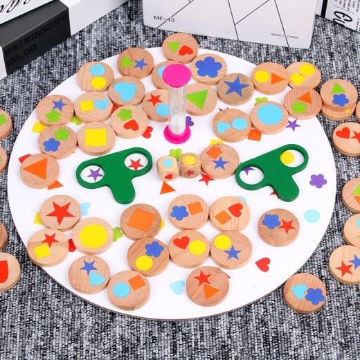 Wooden Board Game Parent-child Interactive Game Educational Toys
