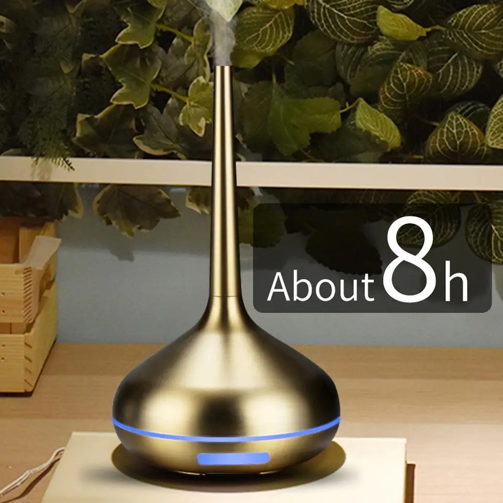 USB LED Ultrasonic Humidifier Essential Oil Diffuser