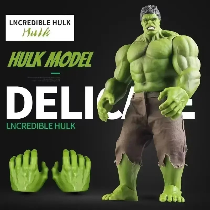 28 Anime Hulk Action Figures  Large Hulk Doll Model for Boys, Desktop Ornaments
