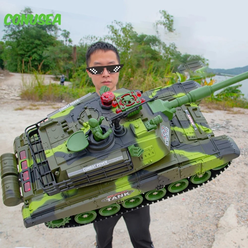 55/44CM RC Tank Military War Tanks Electric Car  Remote Control Radio-Controlled Crawler Toys