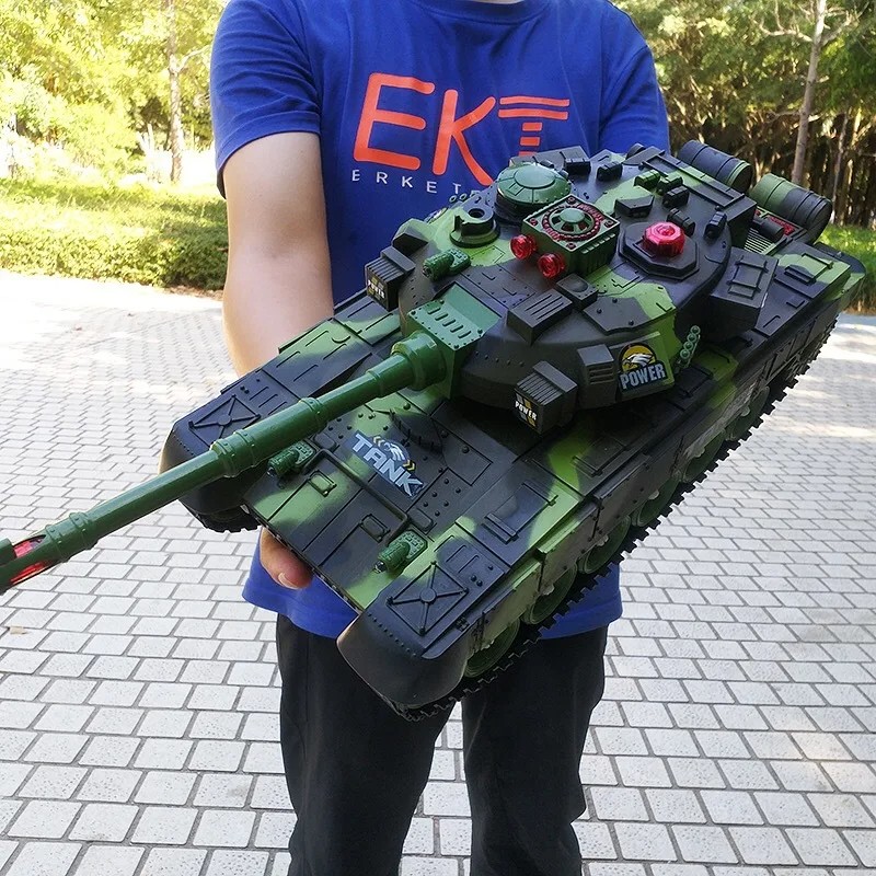 55/44CM RC Tank Military War Tanks Electric Car  Remote Control Radio-Controlled Crawler Toys