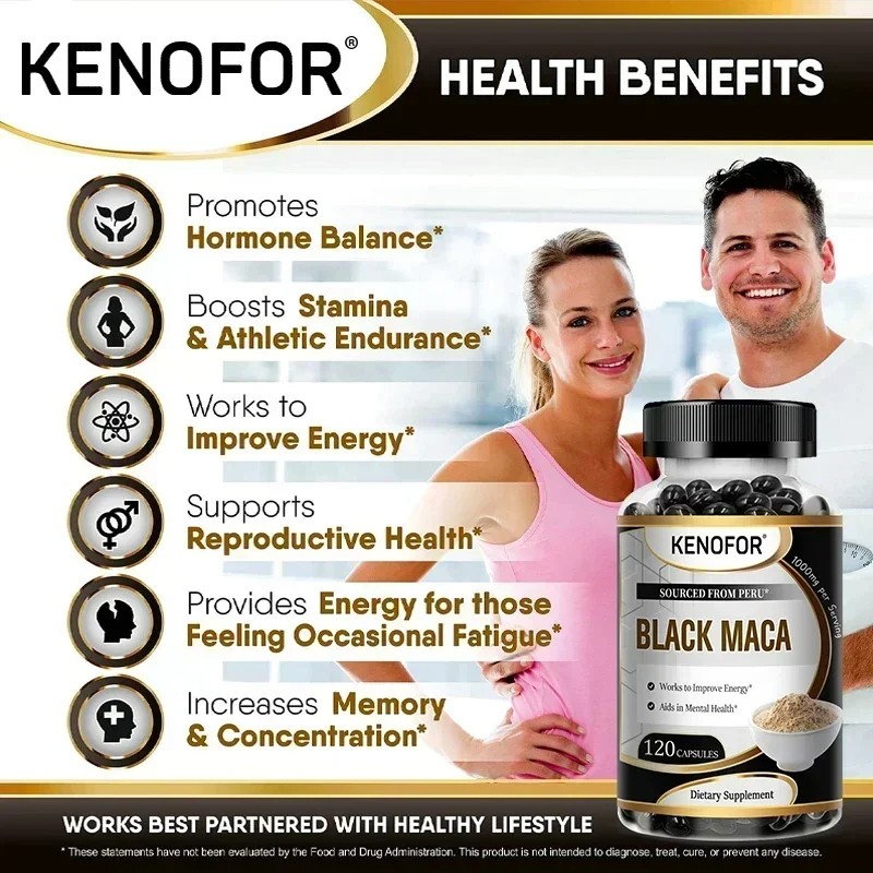 Best Maca for Men and Women  Relieves Fatigue, Anxiety, Increases Energy, Improves Stamina