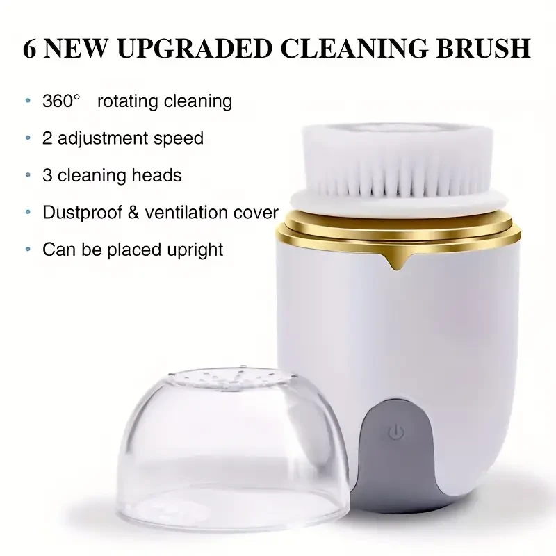 Ruimans 3-in-1 Multifunctional Electric Facial Cleansing Brush
