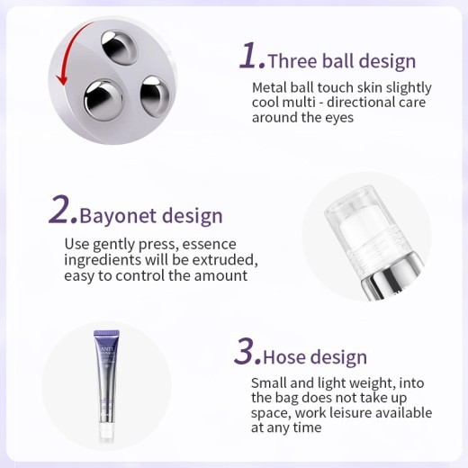 OCHEAL Cross-border Ball Eye Cream Bead Massage Eye Moisturizer Hydrating