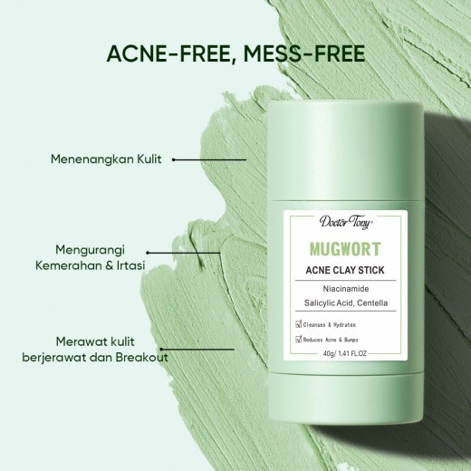 Argy Wormwood Clay Mask Stick Cleaning