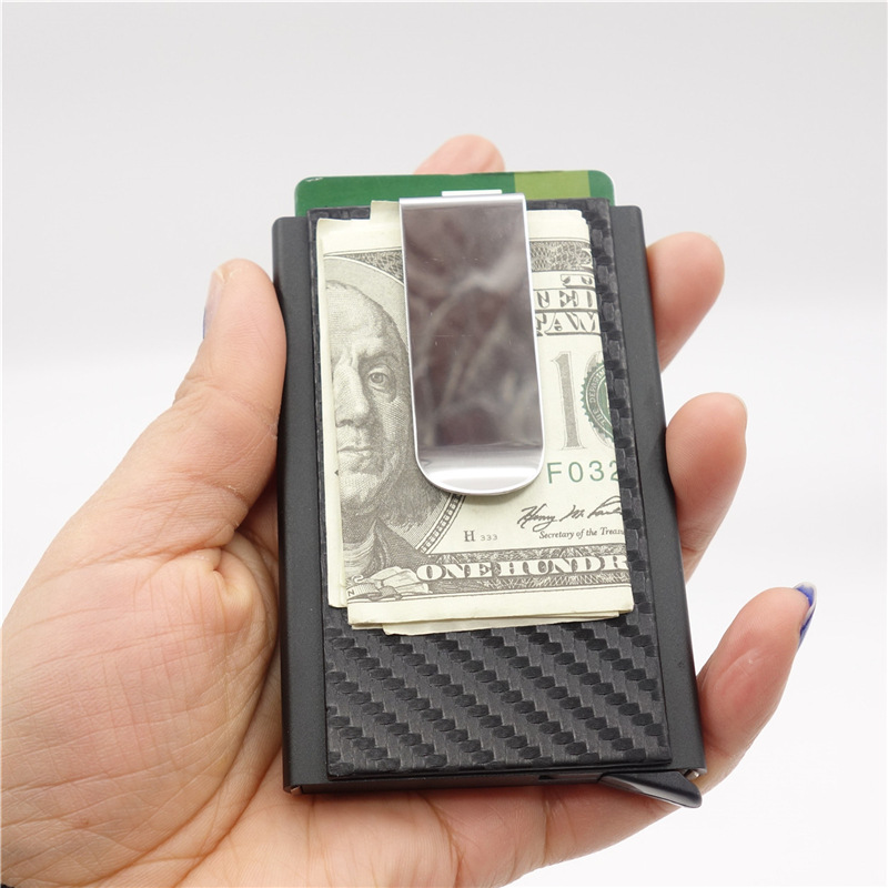 Carbon Fiber Pop-up Wallet