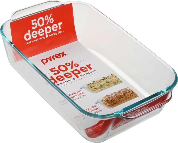 Deep Glass Baking Dish 3L - Pyrex