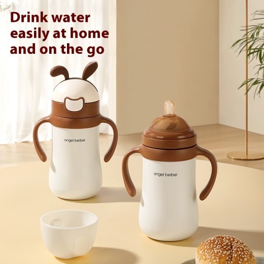Stainless Steel Thermal Feeding Bottle Water Sup With Handle