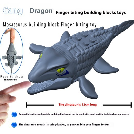 Bite Finger Dragon Dinosaur Building Blocks Toy