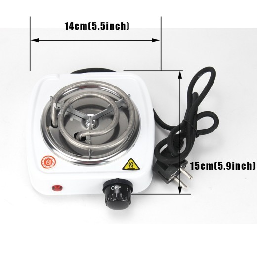 Mini metal palm carbon stove