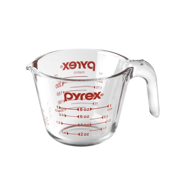 1 Cup Measuring Jug 250ml - Pyrex
