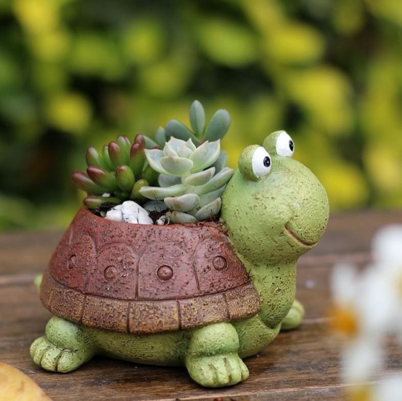 Figurines for Potted Plants