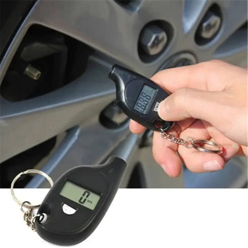 Tire Gauge Digital LCD Display Car Air Pressure Tester Meter