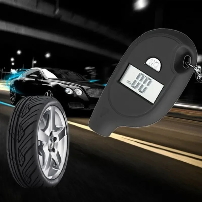 Tire Gauge Digital LCD Display Car Air Pressure Tester Meter