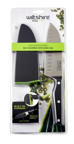 Staysharp Triple Rivet Santoku 15cm  - Wiltshire
