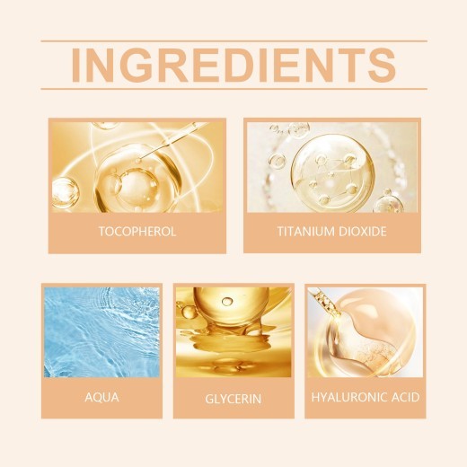 Concealer Moisturizing Lightweight Natural Brightening Mild Ingredients Longwear Foundation