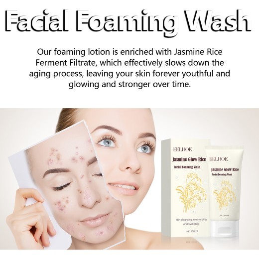 Jasmine Facial Cleanser Clean Pores Gently