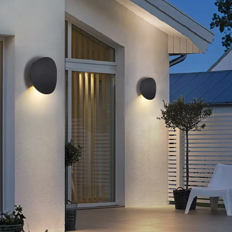 Porch wall lights