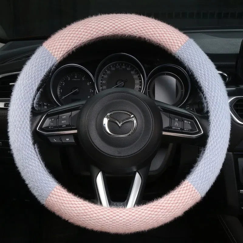 Car Steering Wheel Cover Is Cute And Warm For All Seasons